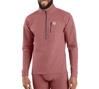 Carhartt Herren Base Force Heavyweight Quarter-Zip Unterhemd, Feuerstein Heather, X-Groß