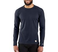 Carhartt Herren Base Force Midweight Classic Crew Baselayer-Shirt, Navy, L
