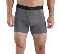 Carhartt Herren Base Force Tech Boxershorts, 12,7 cm Schrittlänge Retroshorts, Shadow Grid, Large