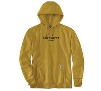 Carhartt Herren Big and Tall Force Relaxed Fit Leichtes Logo Grafik Sweatshirt, Golden Haze, Medium