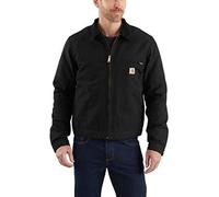 Carhartt Herren Big & Tall Duck Detroit Jacke Work Utility Oberbekleidung, schwarz, L Große Größen Tall