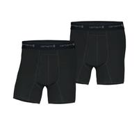 Carhartt Herren Boxershorts aus Baumwollmischgewebe, 12,7 cm, 2er-Pack Retroshorts, Schwarz, XX-Large