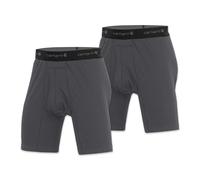 Carhartt Herren-Boxershorts, Baumwolle, Polyester, 2 Stück, Schatten, XX-Large