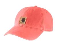 Carhartt Herren Canvas Cap Baseballkappe, Elektrische Koralle, Einheitsgröße