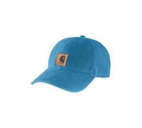 Carhartt Herren Canvas Cap Baseballkappe, Meeresblau, Einheitsgröße