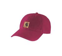 Carhartt Herren Canvas Cap Baseballkappe, Rote Beete, Einheitsgröße