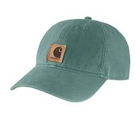 Carhartt Herren Canvas Cap Baseballkappe, Schiefergrün, Einheitsgröße