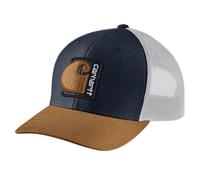 Carhartt Herren Canvas Mesh-Back C Patch Cap Baseballkappe, Marineblau, Einheitsgröße