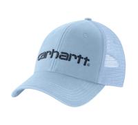 Carhartt Herren Canvas Mesh-Back Logo Graphic Cap Baseballkappe, Nebelblau, Einheitsgröße
