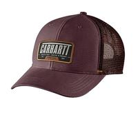 Carhartt Herren Canvas Mesh Back Outlast Patch Cap, Port, Einheitsgröße