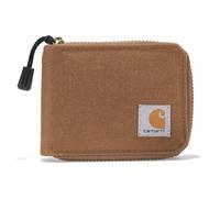 Carhartt Herren Casual Canvas Reißverschluss Durable Zippered Wallets, Braun, Einheitsgröße, Braun (Carhartt Brown), Einheitsgröße