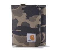 Carhartt Herren Trifold, Durable Wallets for Men, Available in Leather and Canvas Styles Geldbörse, Nylon-Ente (Blind Duck Camo), Einheitsgröße