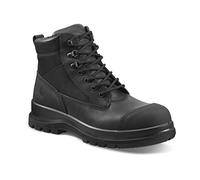 Carhartt Herren Detroit Rugged Flex® 15 cm hoher S3-Sicherheitsstiefel, Schwarz, 39