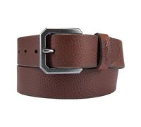 Carhartt Herren Durable Full Grain Saddle Leather Classic Belts, W/Rugged Antique Nickle Hardware Klassische Sattelledergürtel, rotbraun, 32