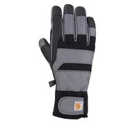 Carhartt Herren Flexer Winter-Handschuhe, Dunkelgrau/Schwarz, S