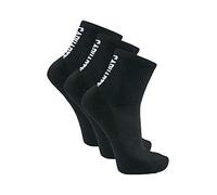 Carhartt Force Midweight Logo Short Crew Socken (3er Pack), schwarz, Größe L für Männer