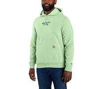 Carhartt Herren Force Relaxed Fit Lightweight Logo Graphic 105569 Sweatshirt, Aventurin, Small