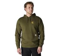 Carhartt Herren Force Relaxed Fit Lightweight Logo Graphic Sweatshirt, Dunkelbronzefarbenes Grün, X-Large