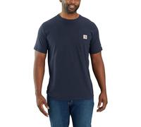 Carhartt Herren Force Relaxed Fit Midweight Short-Sleeve Block Logo Graphic T-Shirt Force Relaxed Fit Midweight Short Sleeve Pocket T-Shirt