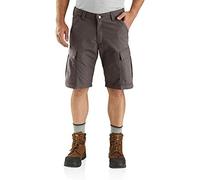 Carhartt Herren Force® Relaxed Fit Ripstop Cargo-Arbeitsshorts, Braun, W38