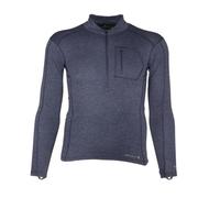 Carhartt Herren Force Tech Quarter-Zip Thermal Base Layer Long Sleeve Baselayer-Shirt, Deep Navy Heather, Mittel