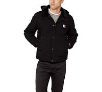 Carhartt Herren Full Swing Relaxed Fit Ripstop Insulated Jacket Work Utility Oberbekleidung, Schwarz, L