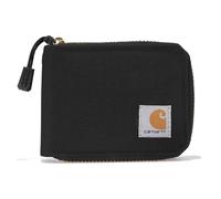 Carhartt Herren Standard Canvas Reißverschluss Durable Zipper Wallet Nylon Duck (Schwarz) Einheitsgröße, Nylon-Ente (Schwarz)