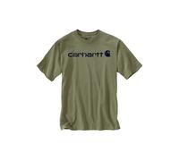 Carhartt - Core Logo S/S - T-Shirt, Gr. M, oliv (DustyOlive)