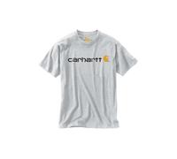 Carhartt Core Logo T-Shirt dicke Qualität XL hellgrau