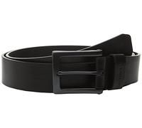 Carhartt, Herren-Gürtel, brüniertes Leder, Box-Schnalle, Schwarz mit schwarzem Finish, 46
