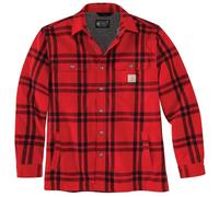 Carhartt Shirtjacke FLANNEL SHERPA-LINED 106354 Crabapple S