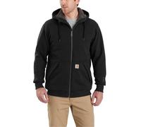 carhartt® Herren Hoodie SHERPA LINED MIDWEIGHT ZIP, schwarz, Größe M (Outdoorkleidung & Freizeitkleidung)