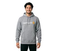 Carhartt Hoodie Signature Logo – Grau – Größe M