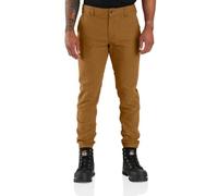 Carhartt Herren Hose Rigby – Relaxed Tapered Canvas Jogger, Carhartt Brown W34