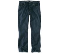 Carhartt Herren Jeans Rugged Flex Relaxed Straight Jean Light Blue Chambray-W34-L34
