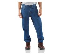 Carhartt Herren Jeanshose mit 5 Taschen - Blau - 34W / 36L