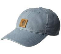 Carhartt Herren-Kappe aus Baumwollleinen, Stahlblau, Einheitsgröße