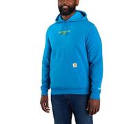 Carhartt Herren Kapuzenpullover Lightweight Logo Graphic, Farbe: Marine Blue, Größe: XXL