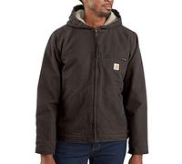 Carhartt Herren Lockere Passform, Gewaschene Ente, Sherpa-futter Work Utility Oberbekleidung (1er Pack)