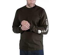 Carhartt Signature Long Sleeve Logo T-Shirt Torf (ABVERKAUF)