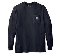 Carhartt Herren Loose Fit Heavyweight Long-Sleeve Pocket T-Shirt