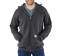 Carhartt Herren Loose Fit Midweight Full-Zip Sweatshirt, Anthrazit meliert, 3XL