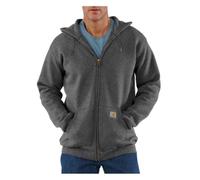 Carhartt Herren Loose Fit Midweight Full-Zip Sweatshirt, Charcoal Heather, M