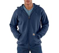 Carhartt Herren Loose Fit Midweight Full-Zip Sweatshirt, Navy (Closeout), S