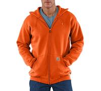 Carhartt Herren Loose Fit Midweight Full-Zip Sweatshirt, Orange, L