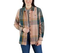Carhartt Herren Loose Fit Schweres Twill Langarm Plaid Shirt, Stuck, Groß