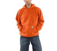 Carhartt Herren Marquette Sweatshirt, Orange/Abendrot im Zickzackmuster (Sunset Chevron), Medium