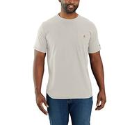 Carhartt Herren Midweight Short-Sleeve Pocket Force Relaxed Fit Mittelschweres T-Shirt mit kurzen Ärmeln und Tasche, Malt, L