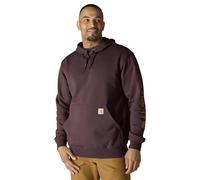 Carhartt Herren Midweight Sleeve Logo Hooded Sweatshirt Kapuzenpullover, grau meliert, L