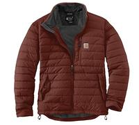 Carhartt Herren Regenjacke Rain Defender Gilliam Jacket, Farbe:Mineral red, Gr: M